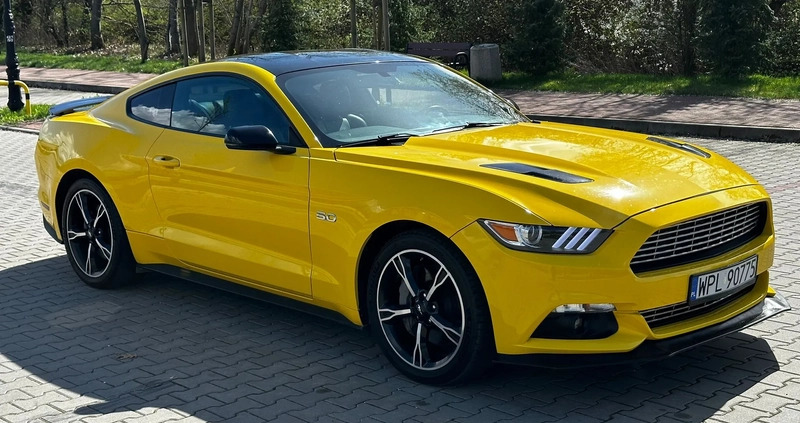 Ford Mustang cena 130000 przebieg: 162100, rok produkcji 2016 z Płock małe 326